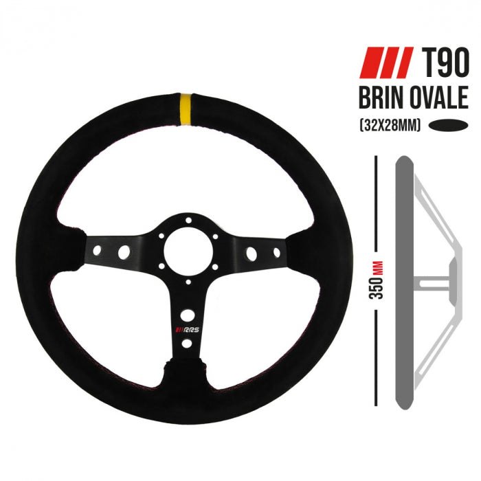 RRS - RALLY zamšādas stūre