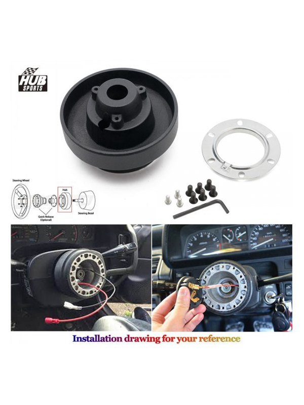 Hub sports - steering wheel adapter BMW e46
