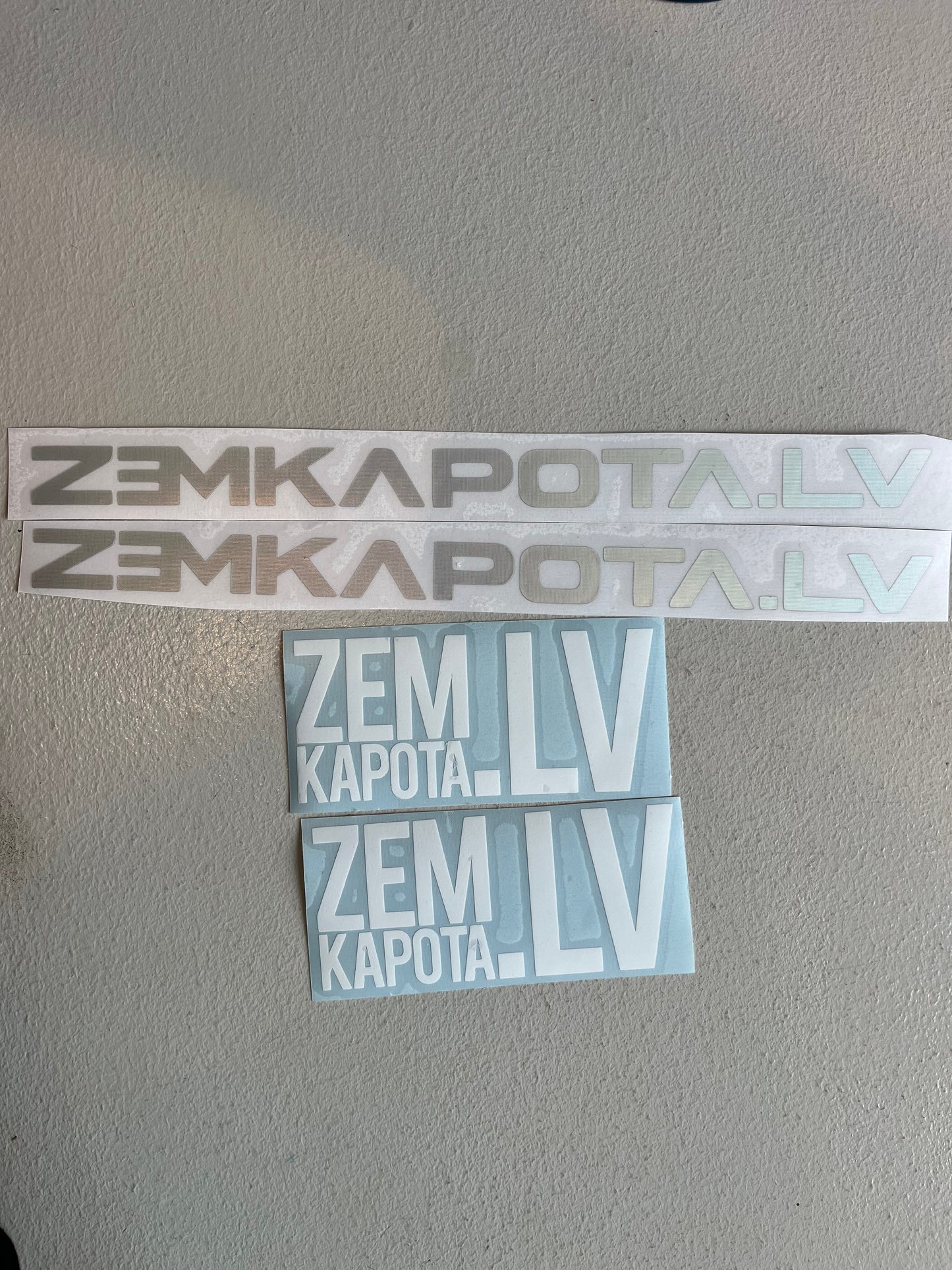 Zemkapota.lv sticker pack