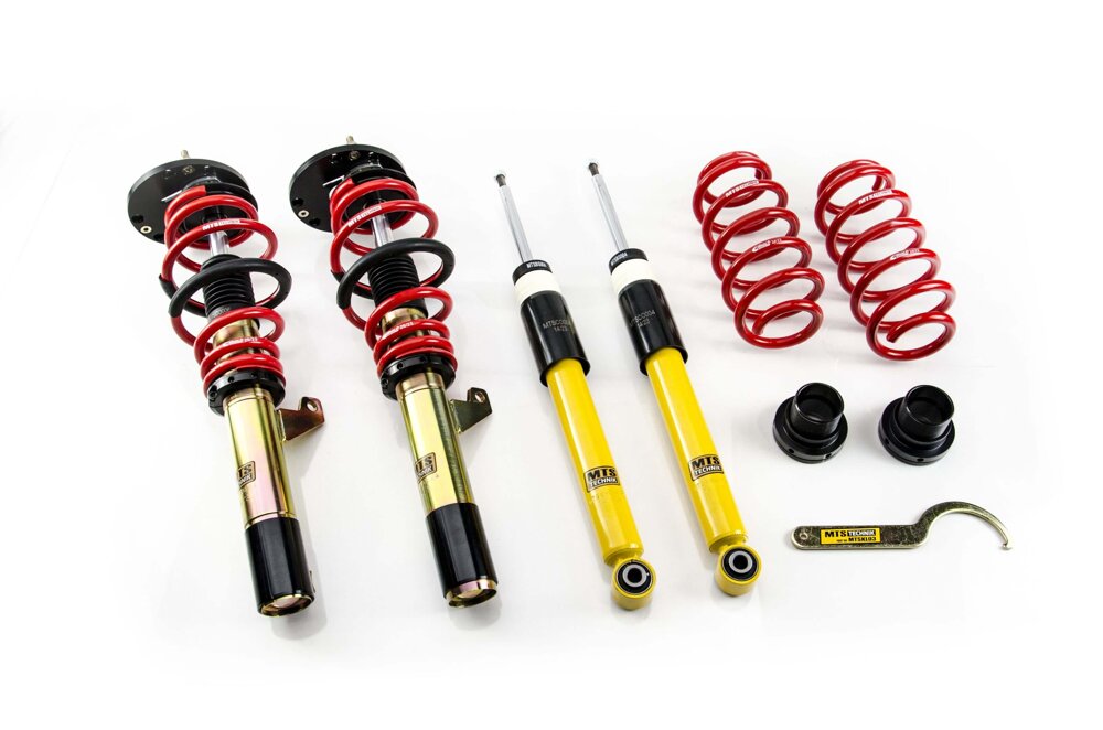 MTS Technik koiloveri Street Gold with front camber plates - Seat LEON (1P)