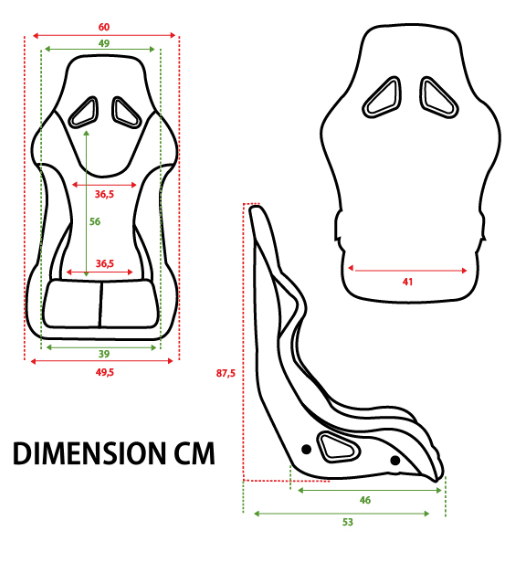 RRS - RACING SEAT CONFORT FIA