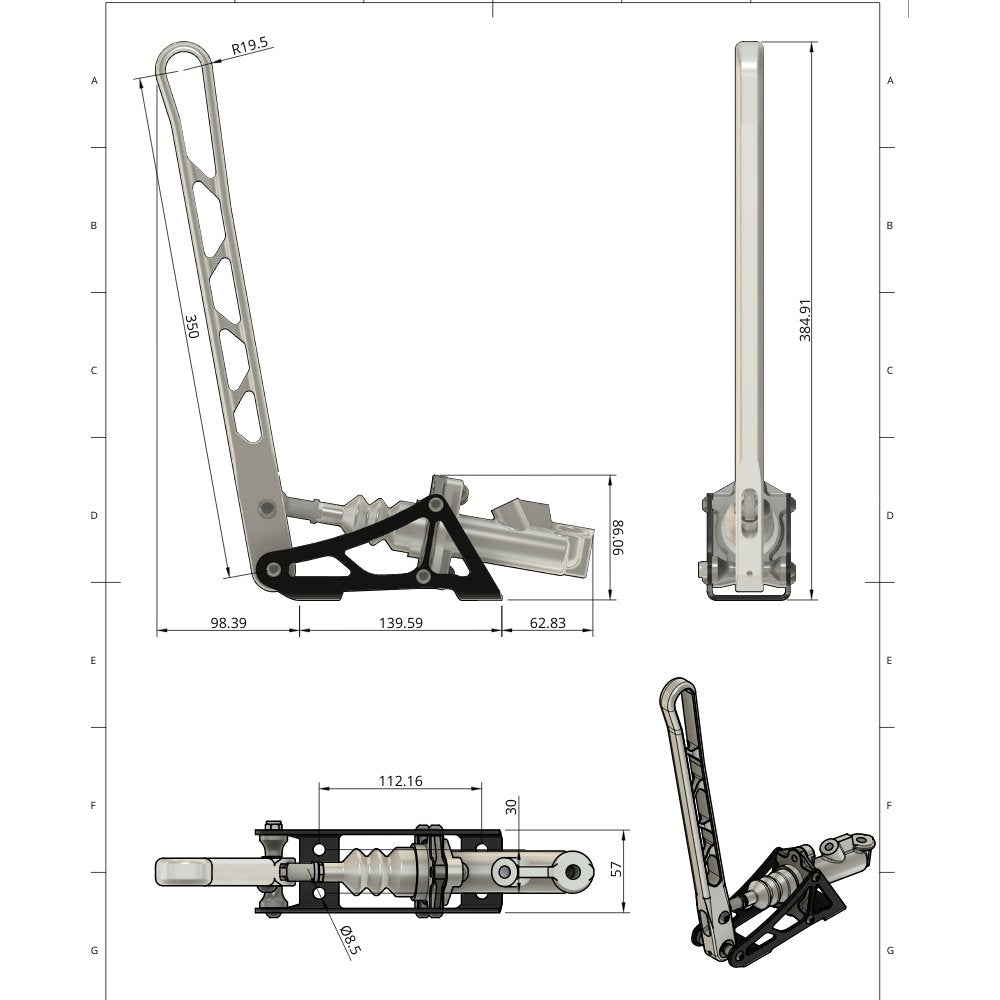 Hydraulic Handbrake normal