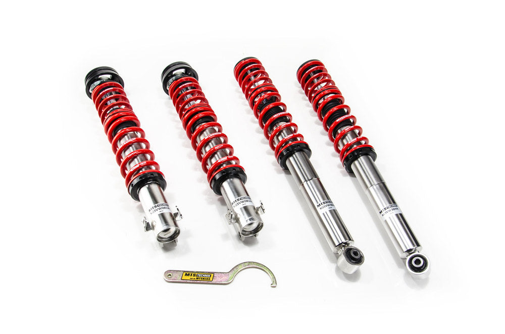 MTS Technik koiloveri Comfort Inox ar priekšējiem camber plates - Volkswagen PASSAT B3/B4 (3A2/35I) (FWD)