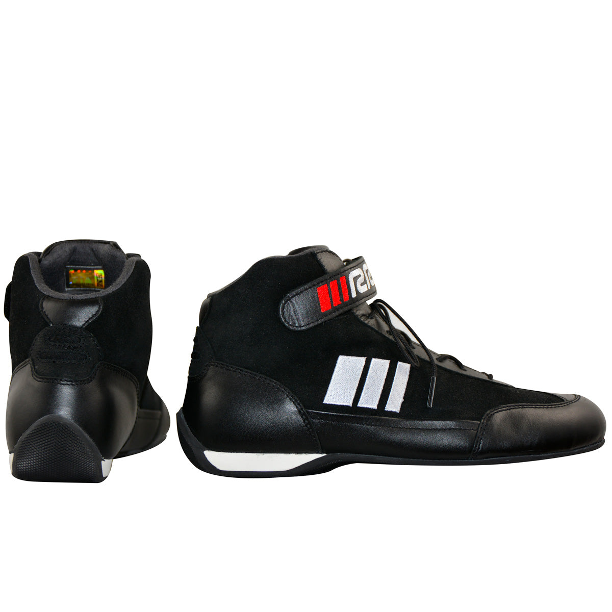 RRS - PROLIGHT BLACK RACING BOOTS - FIA 8856-2018