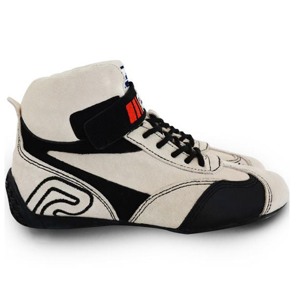 RRS - WHITE RACING BOOTS - FIA 8856-2018