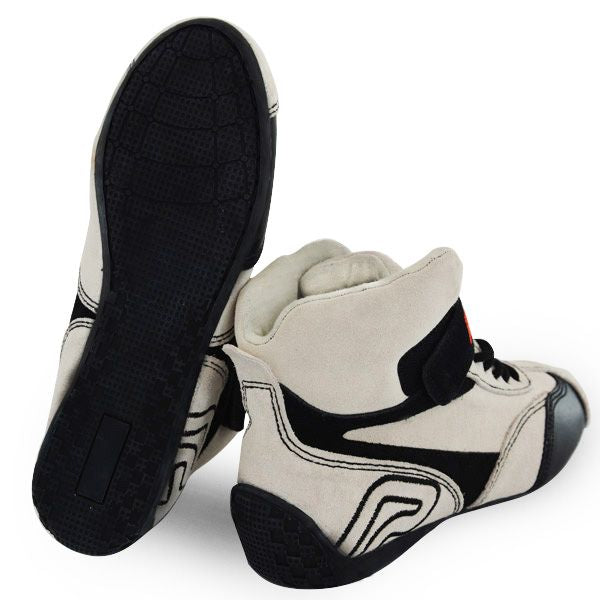 RRS - WHITE RACING BOOTS - FIA 8856-2018