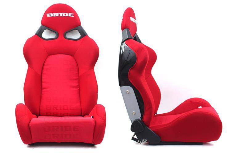BRIDE Replica - Racing seat CUGA Velvet Red