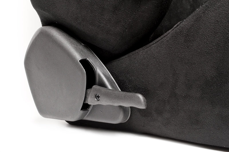 TA Technix sports seat - Adjustable Black alcantara, left