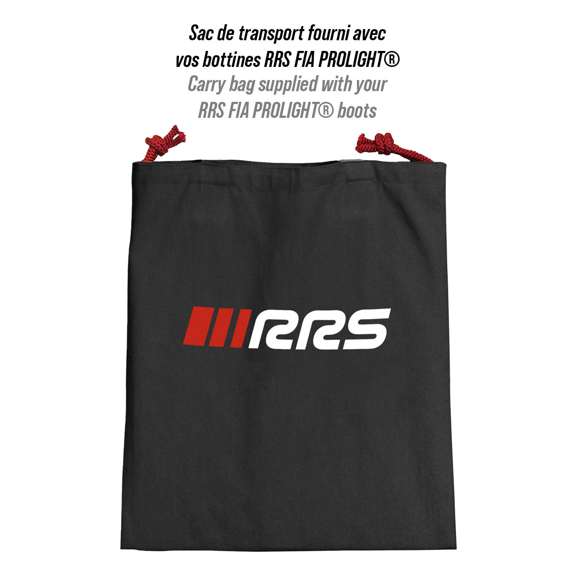 RRS - PROLIGHT BLACK RACING BOOTS - FIA 8856-2018