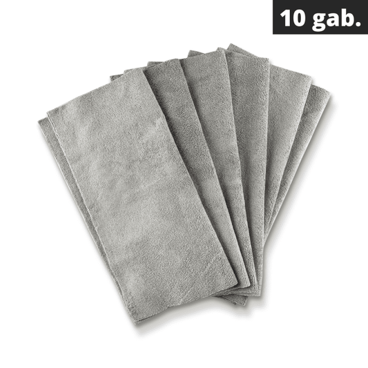 DM CLEAN-ME CERAMIC Laser Cut Grey 40x40cm 10pack - Mikrošķiedras lupatiņa