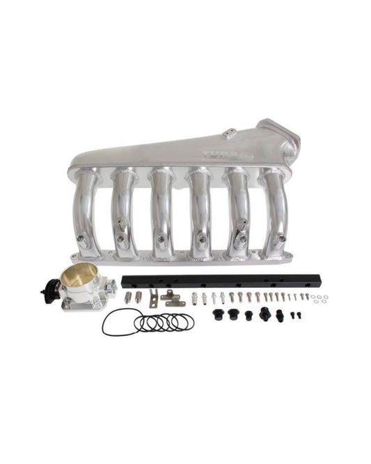 TurboWorks - Intake manifold BMW E34 E36 M50 with throttle body and fuel rail