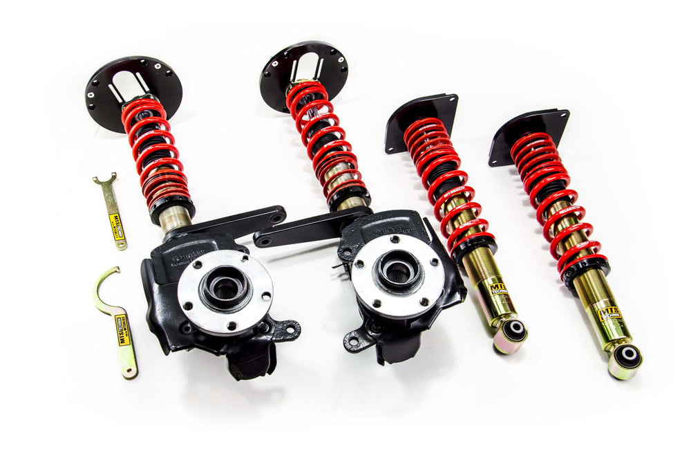 MTS Technik koiloveri Street Gold with front camber plates + rear top mounts - Audi V8 (44/4C) (original struts required