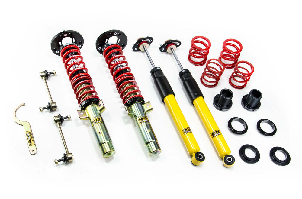 MTS Technik koiloveri Street Gold with front camber plates + rear top mounts - BMW 3 / 3 Coupe / 3 Compact / 3 Touring /
