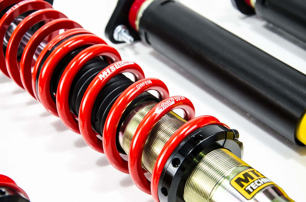 MTS Technik koiloveri Street Gold ar priekšējiem camber plates + aizmugurējiem augšējiem balstiem - BMW 3 / 3 Touring / 