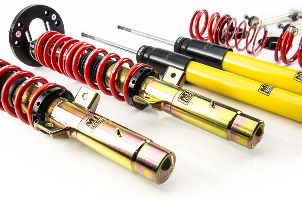 MTS Technik koiloveri Stance Gold with front camber plates + rear top mounts - BMW Z4 Roadster (E85)