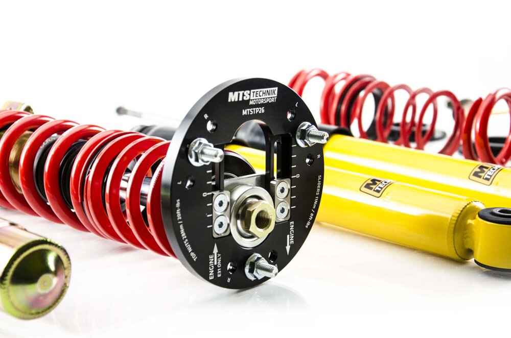 MTS Technik koiloveri Stance Gold with front camber plates + rear top mounts - BMW Z4 Roadster (E85)