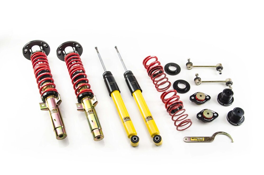 MTS Technik koiloveri Stance Gold with front camber plates + rear top mounts - BMW Z4 Coupe (E86)