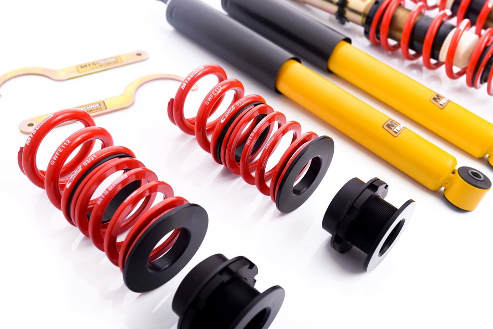 MTS Technik koiloveri Stance Gold with front camber plates - BMW 3 / 3 Touring / 3 Convertible (E30)