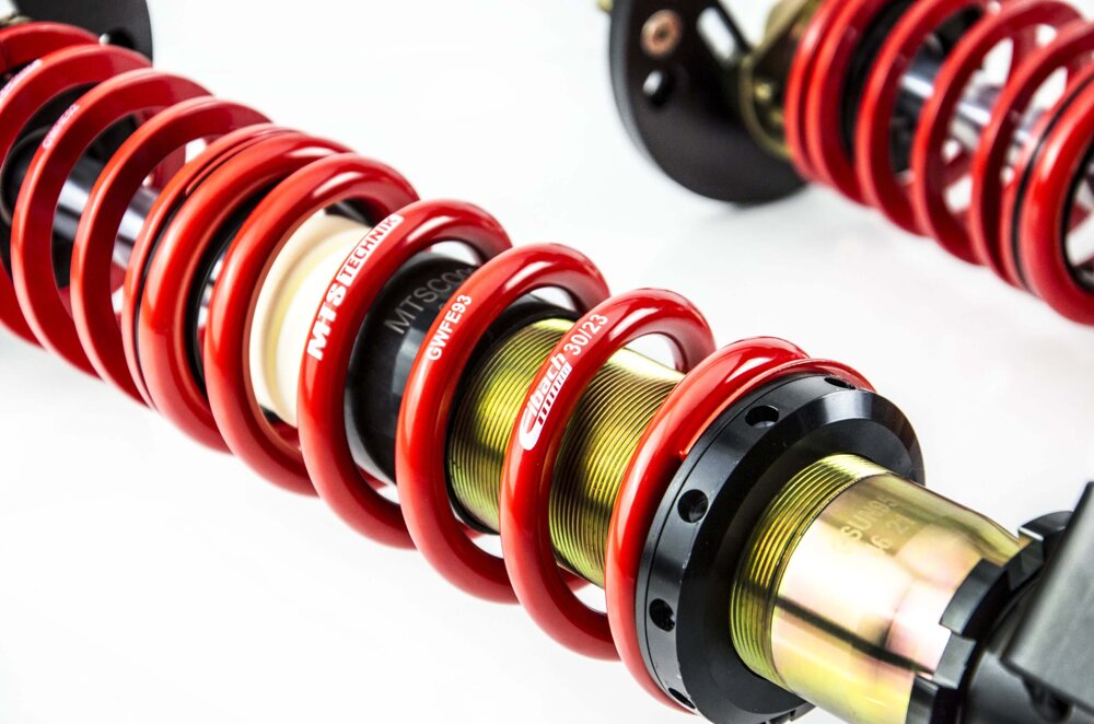 MTS Technik koiloveri Street Gold with front camber plates - BMW 5 / 5 Touring (E34) (original struts required)