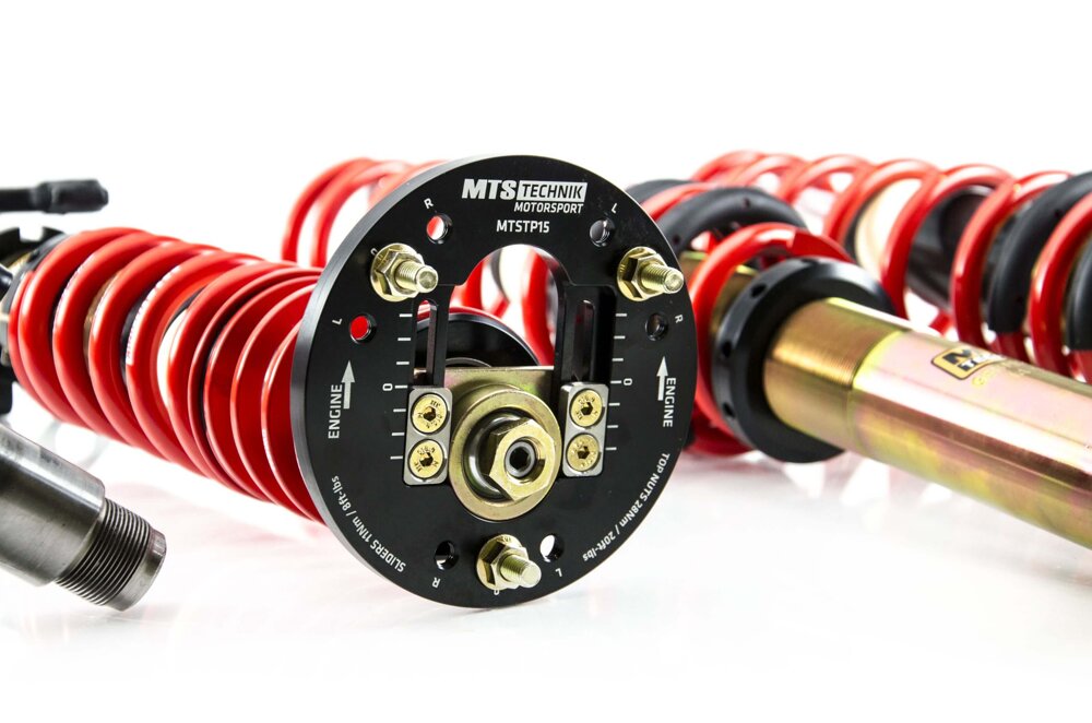 MTS Technik koiloveri Street Gold with front camber plates - BMW 5 / 5 Touring (E34) (original struts required)