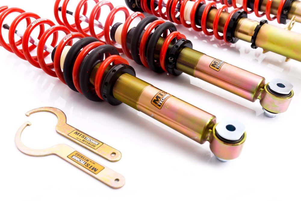 MTS Technik koiloveri Stance Gold with front camber plates - BMW 5 / 5 Touring (E34) (original struts required)