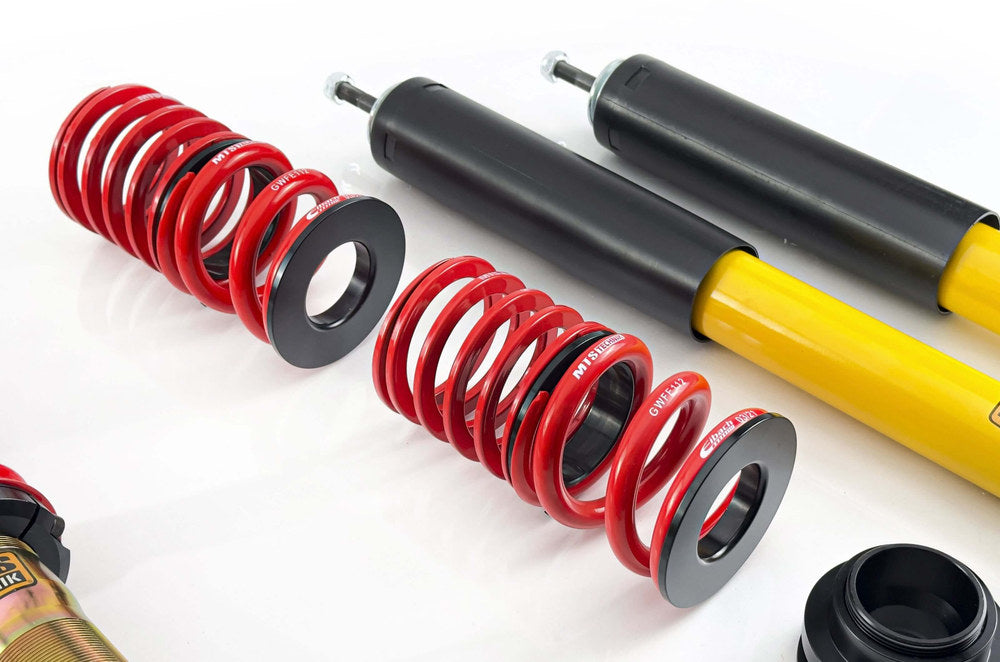 MTS Technik koiloveri Stance Gold with front camber plates - BMW 3 / 3 Touring / 3 Convertible (E30) (original struts re