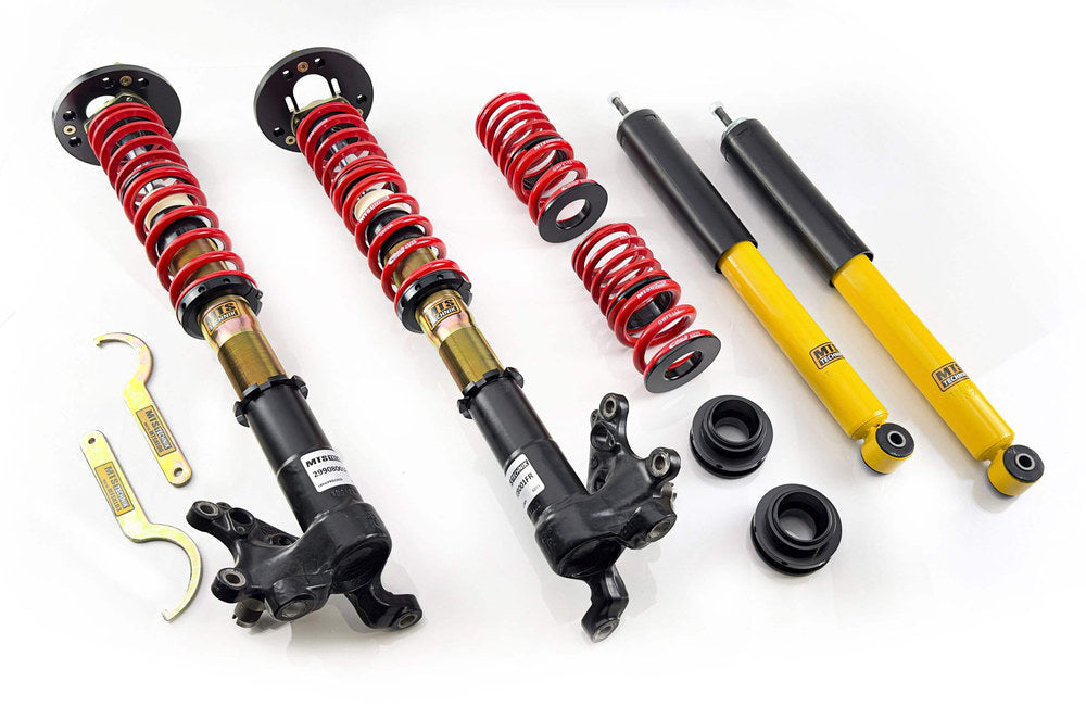 MTS Technik koiloveri Stance Gold with front camber plates - BMW 3 / 3 Touring / 3 Convertible (E30) (original struts re