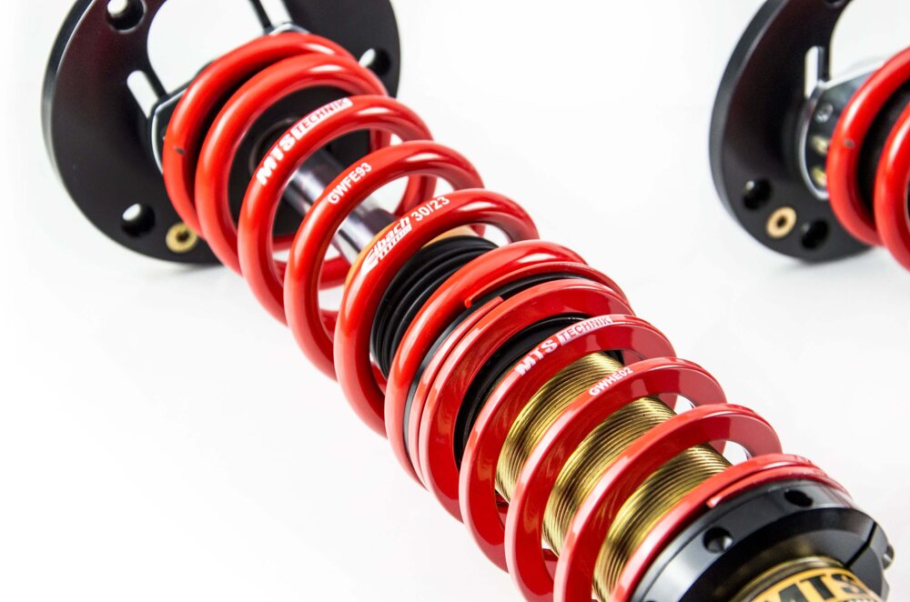 MTS Technik koiloveri Street Gold with front camber plates - BMW 2.5-3.2 Coupe (E9) (original struts required)
