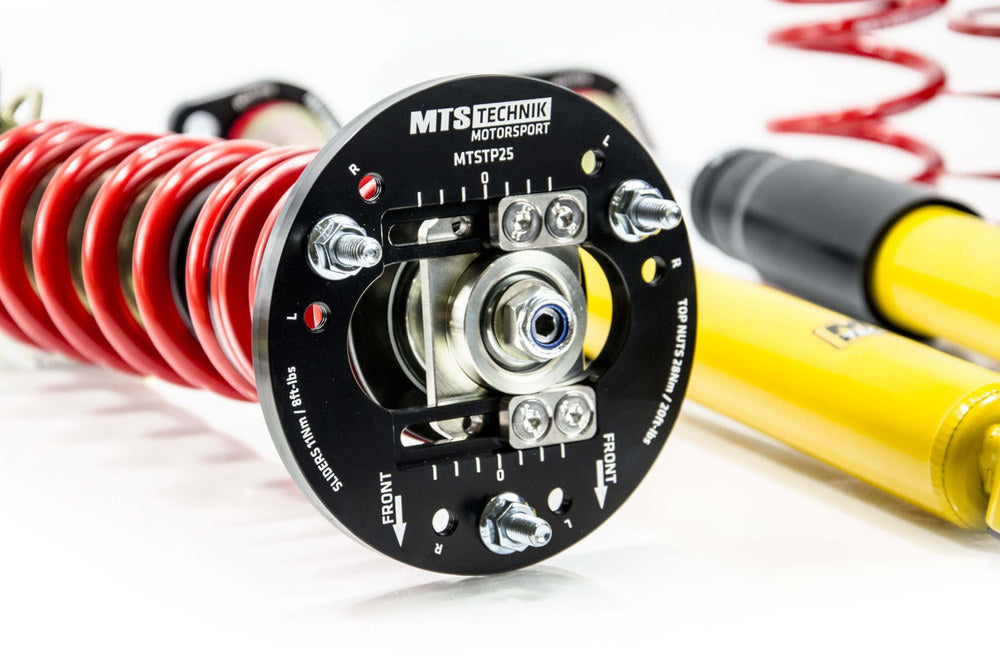 MTS Technik koiloveri Street Gold with front camber plates + rear top mounts - BMW 3 / 3 Coupe / 3 Touring / 3 Convertib