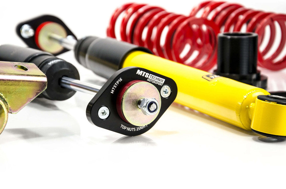 MTS Technik koiloveri Stance Gold with front camber plates + rear top mounts - BMW 3 / 3 Coupe / 3 Touring / 3 Convertib