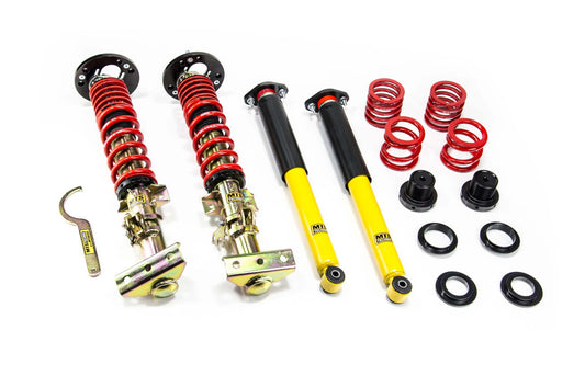 MTS Technik koiloveri Stance Gold ar priekšējiem camber plates + aizmugurējiem augšējiem balstiem - BMW 3 Compact (E36)