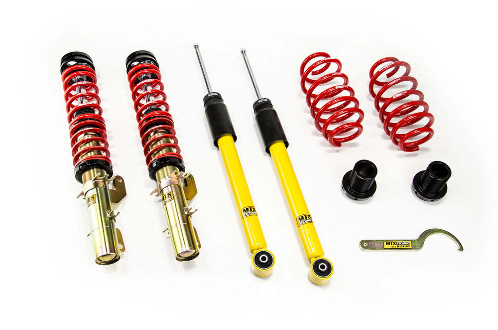 MTS Technik koiloveri Street Gold with front camber plates - Audi A3 (8L) (FWD)
