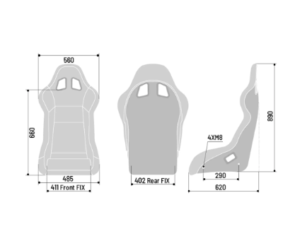 SPARCO - EVO QRT FIA