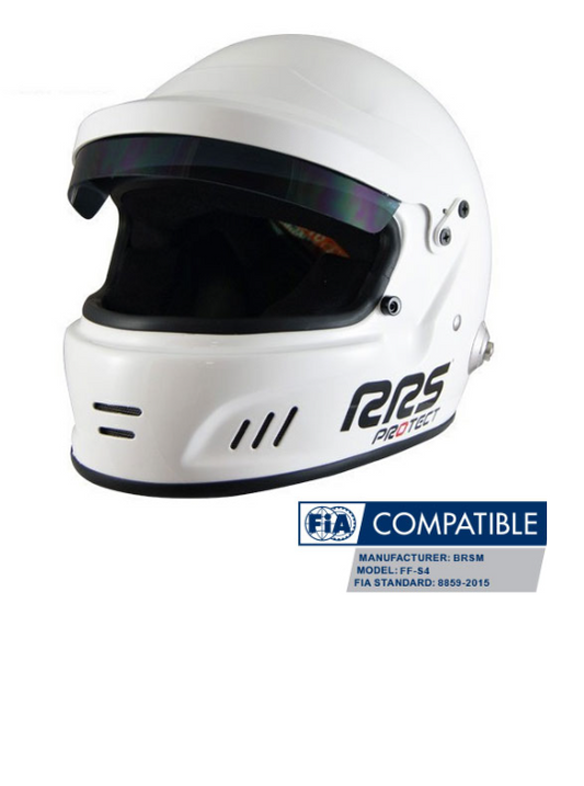 RRS - FULL FACE HELMET PROTECT RALLY  FIA 8859-2015 SNELL SA2020