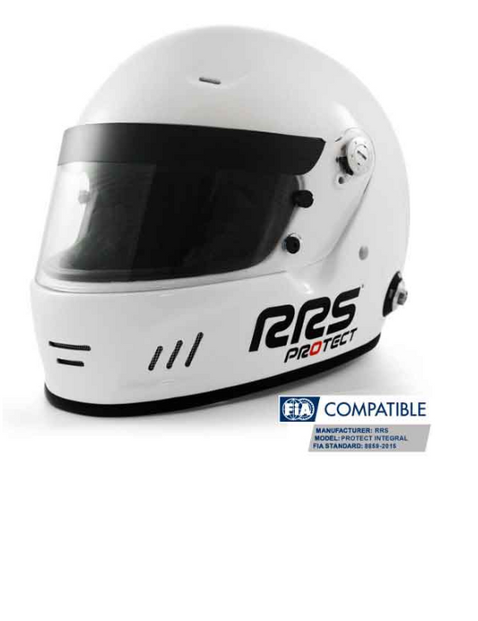 RRS - HELMET PROTECT FULL FACE CIRCUIT FIA 8859-2015 SNELL SA2020