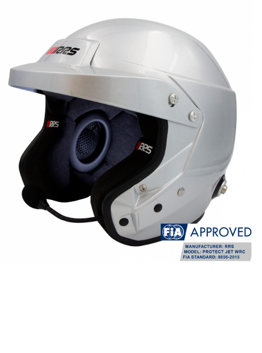 RRS - HELMET PROTECT WRC "SPORT PLUS" FIA 8859-2015/SNELL SA2020 GREY