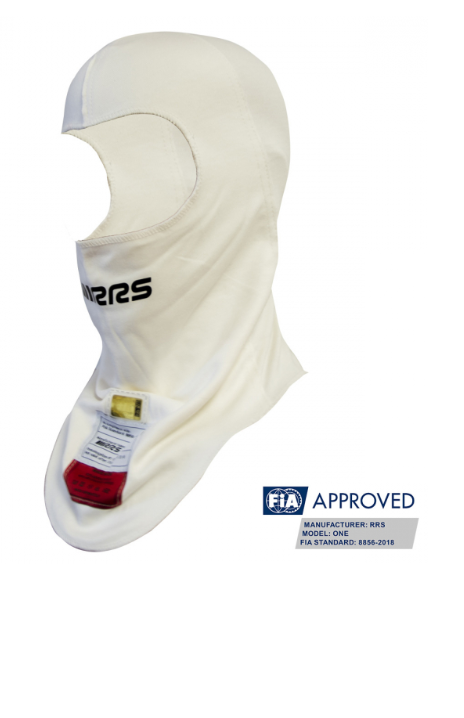 RRS - ONE BALACLAVA - WHITE - FIA 8856-2018