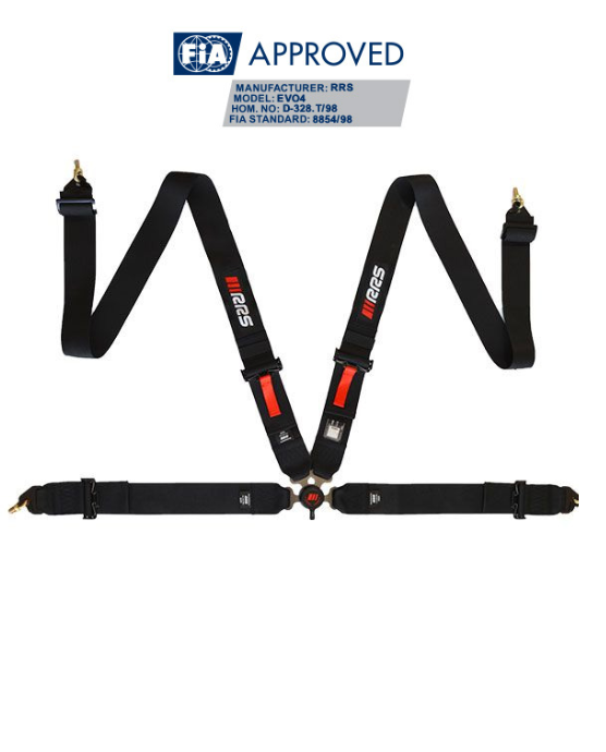 RRS - FIA EVO 4 2.5KG HARNESS (DIFFERENT COLORS)