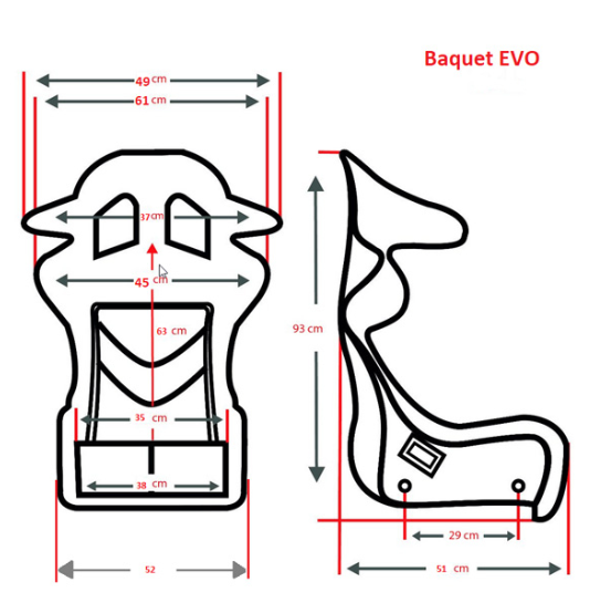 RRS - FIA EVO RACING SEAT