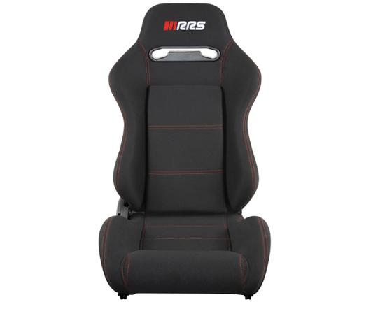 RRS - Reclining black race seat with slider