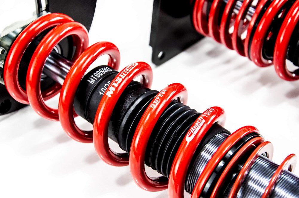 MTS Technik koiloveri Street Inox with front camber plates + rear top mounts - Audi A6 C4 / A6 C4 Avant / 100 C4 Avant /