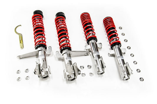 MTS Technik koiloveri Street Inox with front camber plates - Audi 90 B3 / 80 B3 Saloon (89/8A) (AWD)