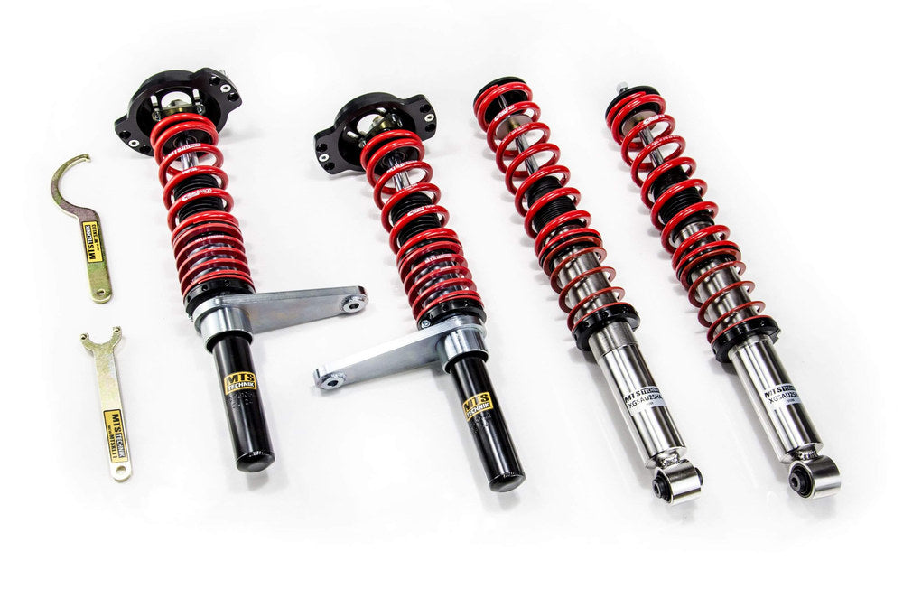 MTS Technik koiloveri Street Inox with front camber plates - Audi 80 B1 Saloon (80/82)