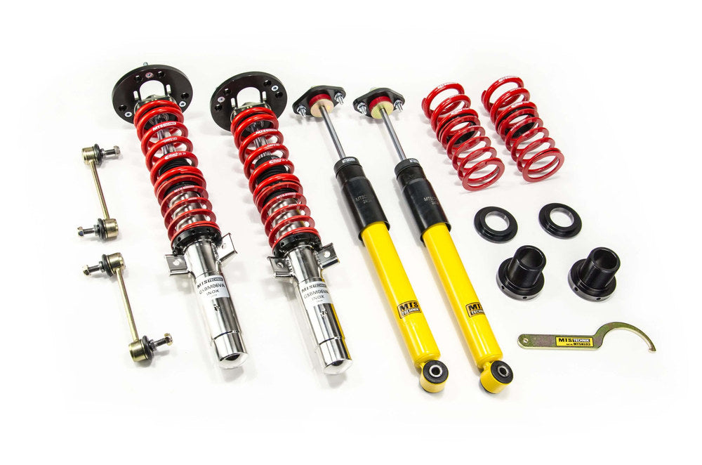 MTS Technik koiloveri Stance Inox with front camber plates + rear top mounts - BMW 3 / 3 Coupe / 3 Compact / 3 Touring /