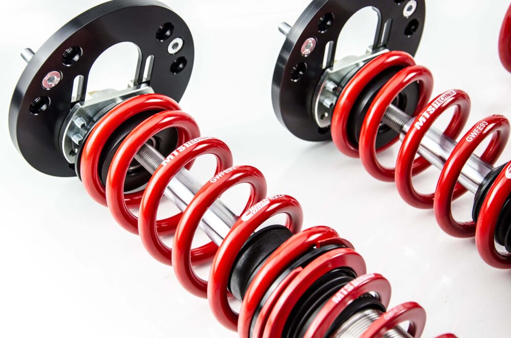 MTS Technik koiloveri Street Inox with front camber plates - BMW 5 (E39)