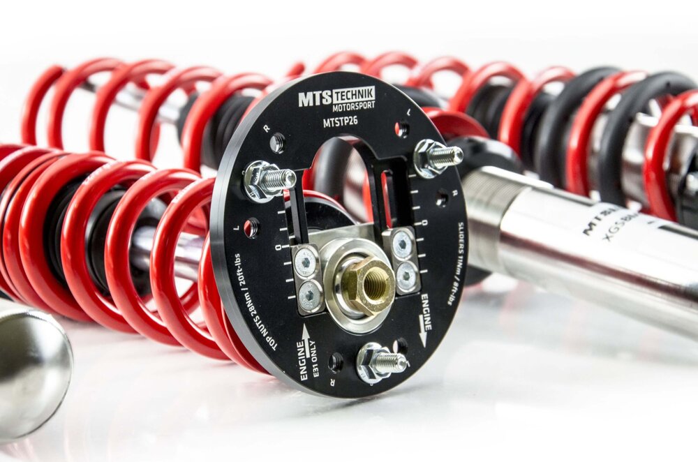 MTS Technik koiloveri Street Inox with front camber plates - BMW 5 (E39)
