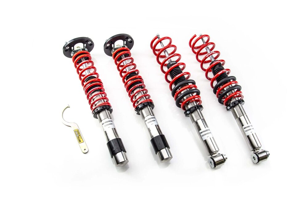 MTS Technik koiloveri Street Inox with front camber plates - BMW 5 (E39)