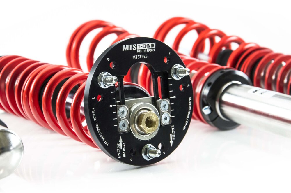 MTS Technik koiloveri Street Inox with front camber plates - BMW 5 (E60)