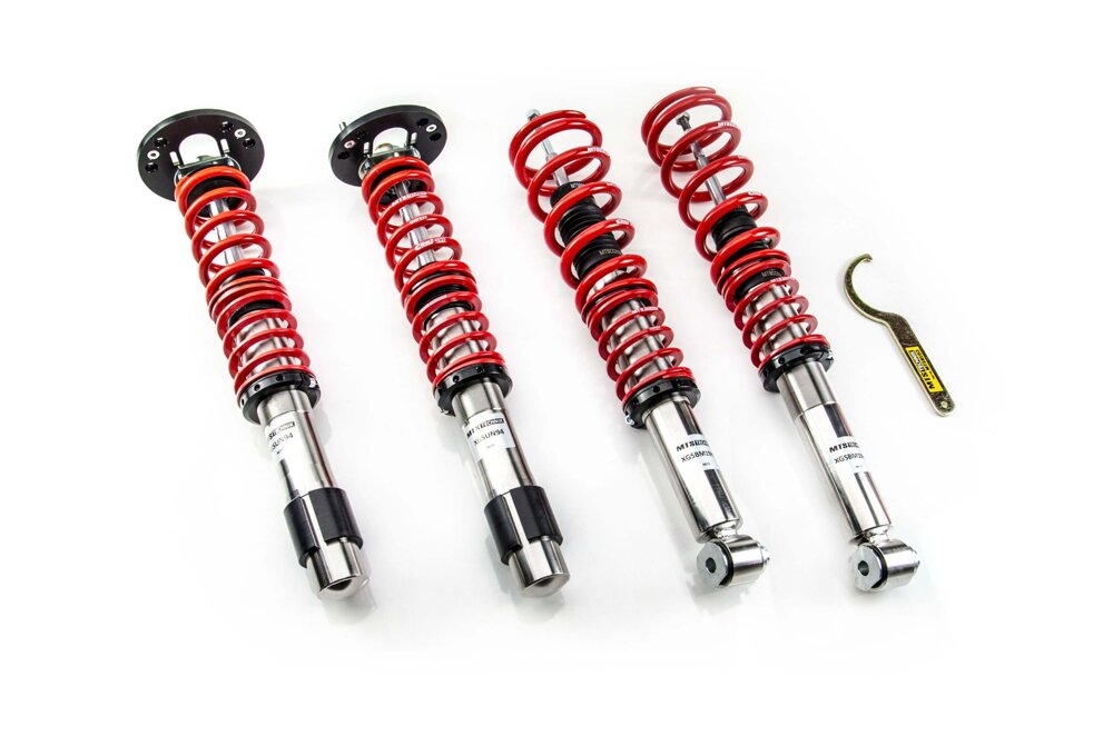 MTS Technik koiloveri Street Inox with front camber plates - BMW 5 (E60)