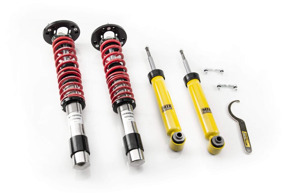 MTS Technik koiloveri Street Inox with front camber plates - BMW 5 Touring (E61)